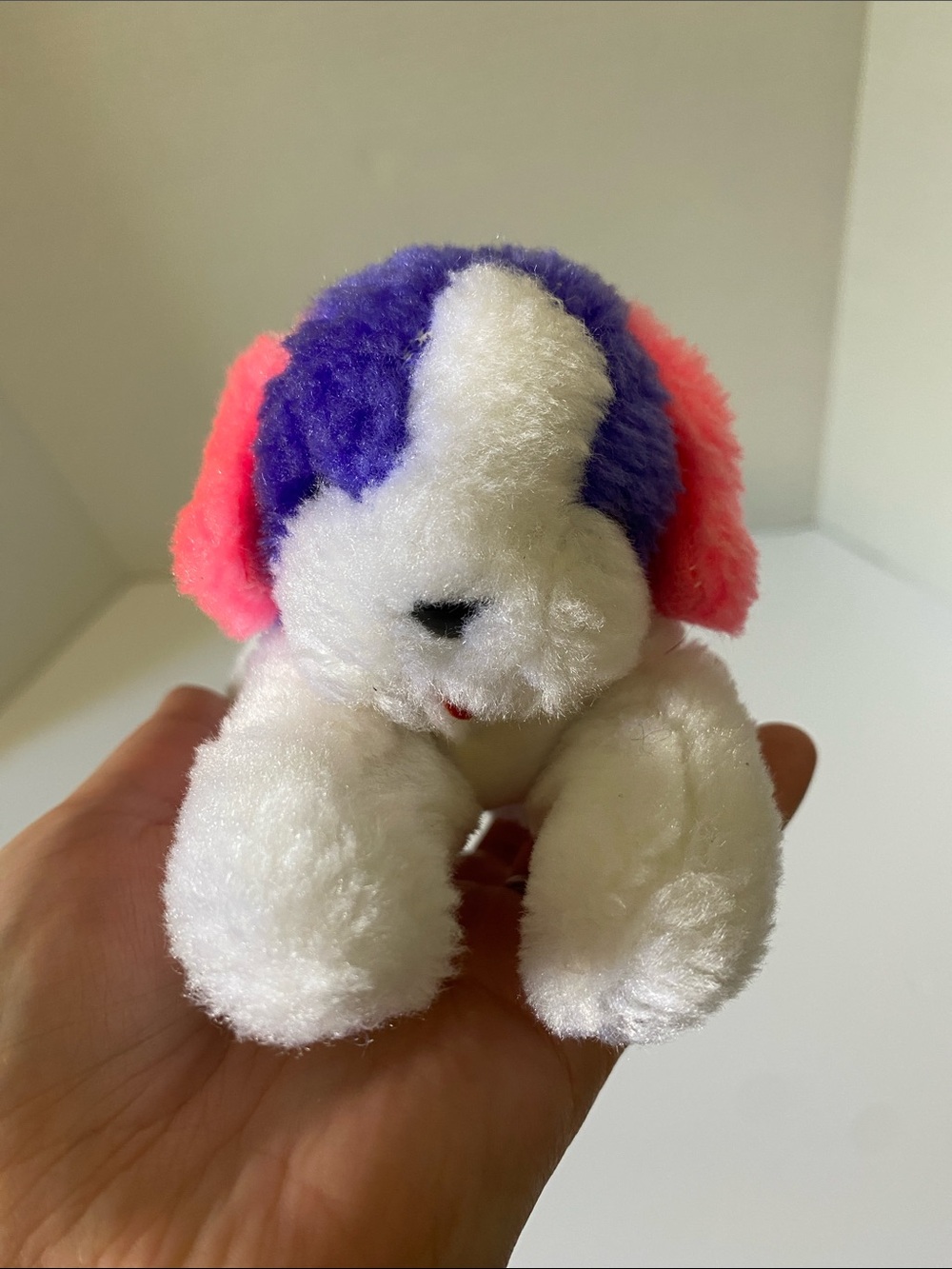 Vintage Dan Brechner Cloud 9 Pink and Purple 6” Plush